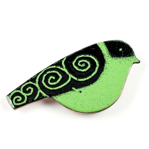 Lintu magneetti vihreä